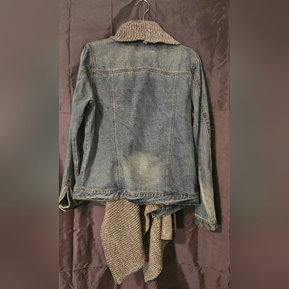 BUCKLE BKE Denim Knit Jacket
